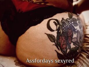 Assfordays_sexyred
