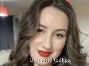BrunetteRedlips