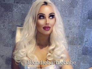 Blondiebarbiebabe