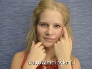 CuteWhitneyForU