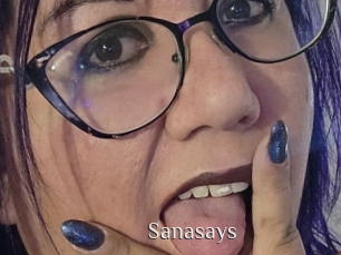 Sanasays